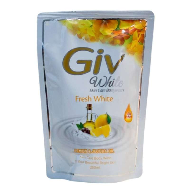 Pekanbaru GIV BODY WASH LEMON&JOJOBA OIL [1 POUCH x 450 ML]