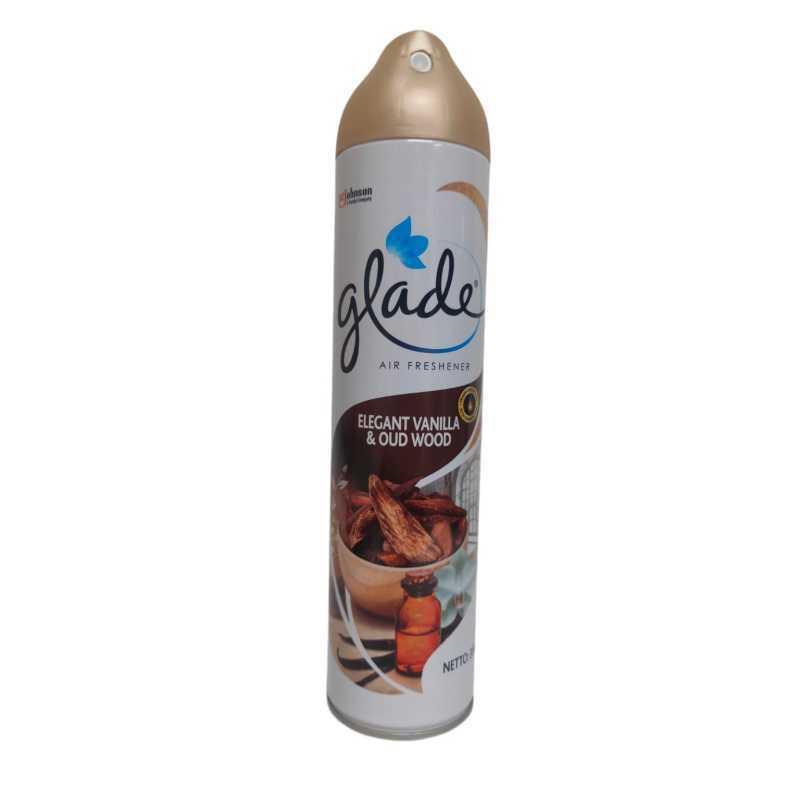 Pekanbaru GLADE AEROSOL EL VANILLA&OUDWOOD 350ML