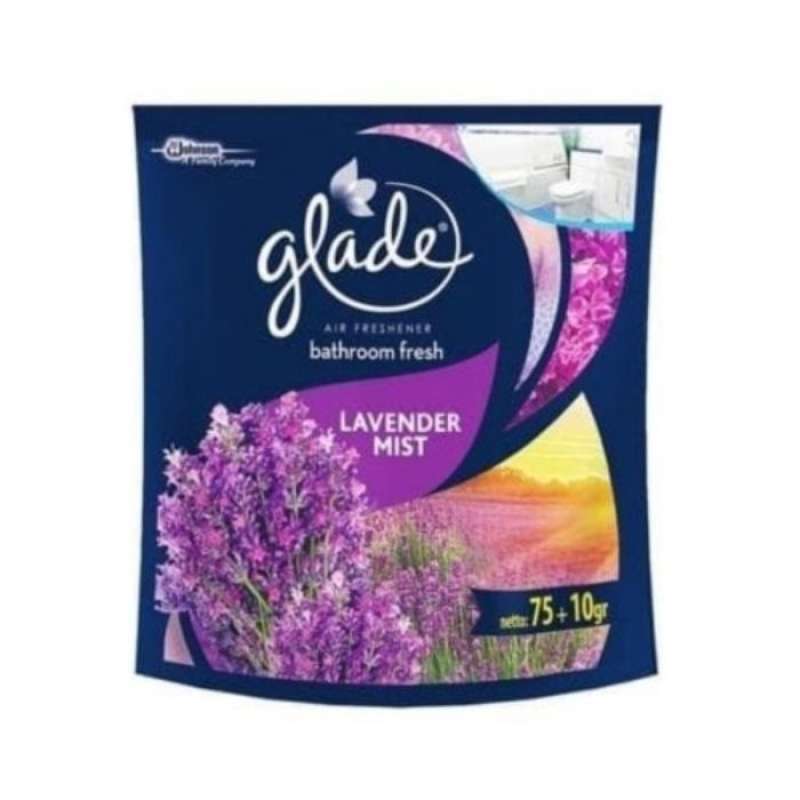Pekanbaru GLADE BATHROOM FRESH LAVENDER MIST 70GR