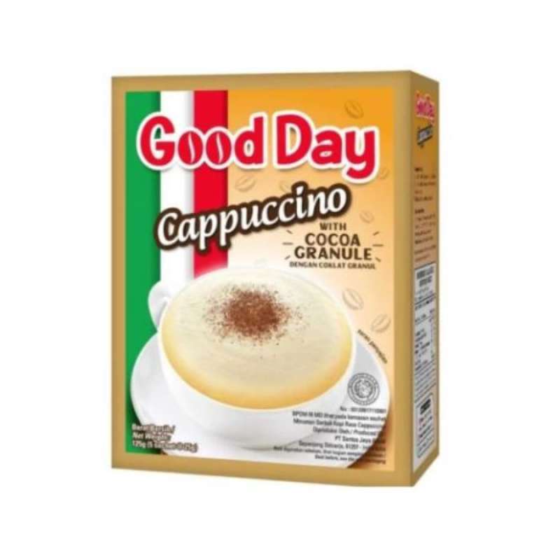 Pekanbaru Good Day Cappucino 5X25G Box
