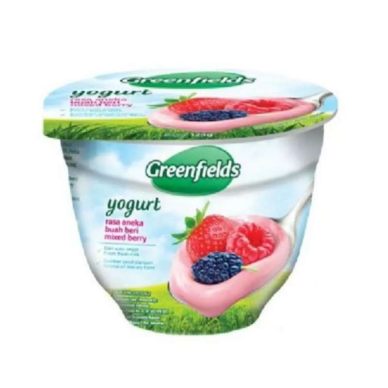 Pekanbaru Greenfields Yogurt Stirred Mixed Berry [125 G]