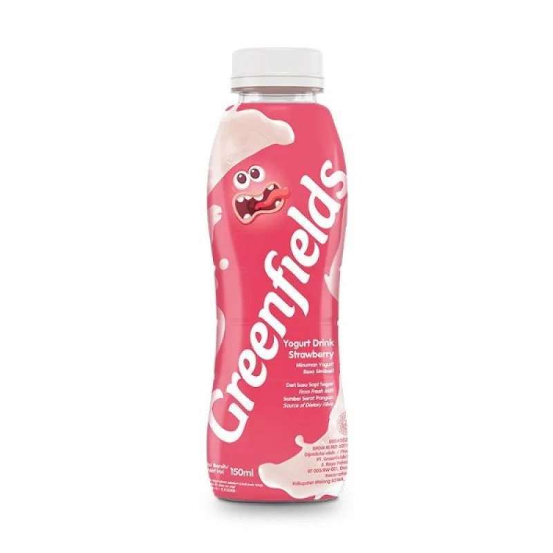 Pekanbaru Greenfields Kids Yogurt Strawberry [150 Ml]