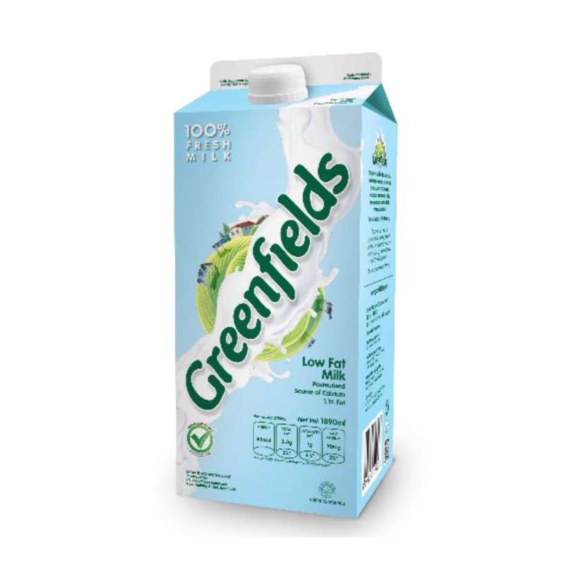 Pekanbaru Greenfields Freshmilk Lowfat 1.89Lt