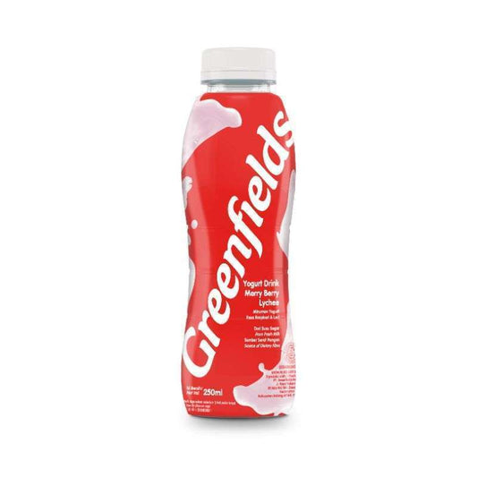 Pekanbaru Greenfields Yogurt Drink Merry Berry Lychee [250 G]