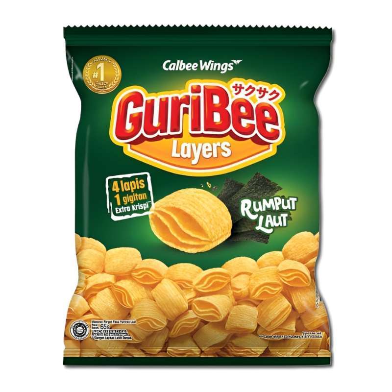 Pekanbaru Guribee Rumput Laut 68Gr