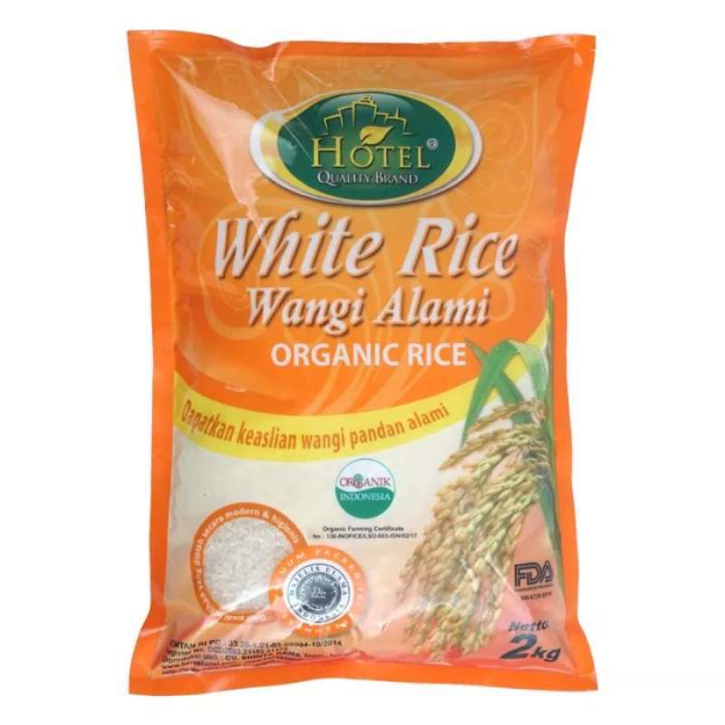 Pekanbaru Hotel White Rice Wangi Alami Orgnk 2Kg