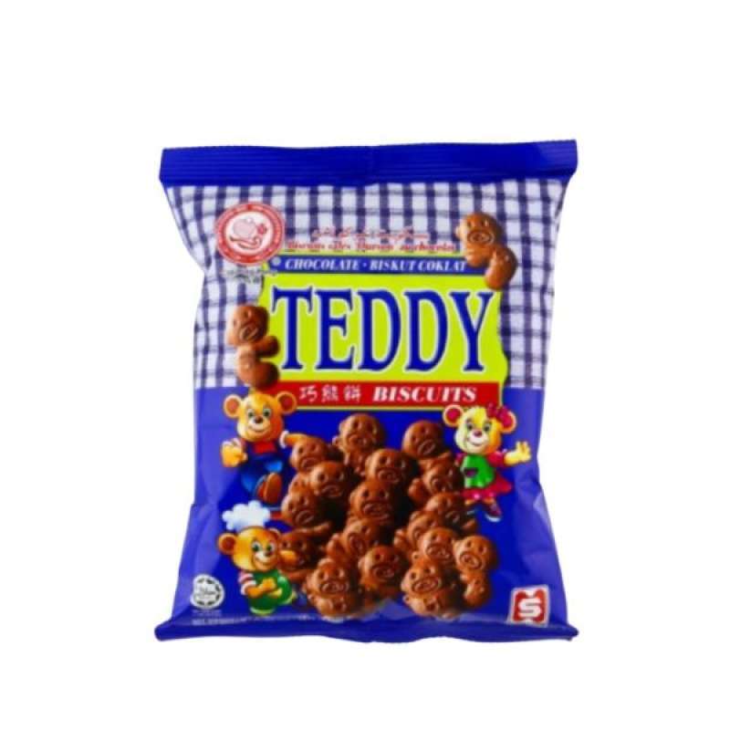 Pekanbaru Hup Seng Teddy Choco Biscuit 120Gr