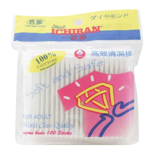 Pekanbaru Ichiban Cotton Buds Berulir I-125 100S