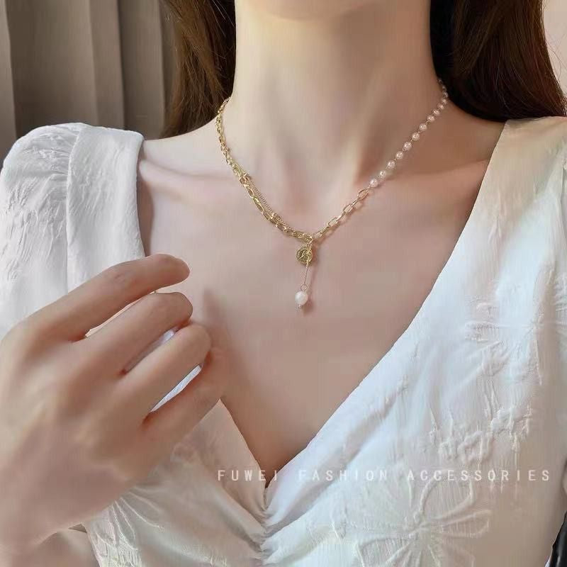 Pekanbaru Kalung Korea Women Necklace 100 Languages I Love You Pendant / Projection Necklace