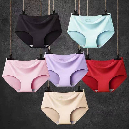 Pekanbaru Celana Dalam Seamless Tanpa Jahitan Anti Nyeplak Fashion Es Sutra Cd Wanita/Uniqlo