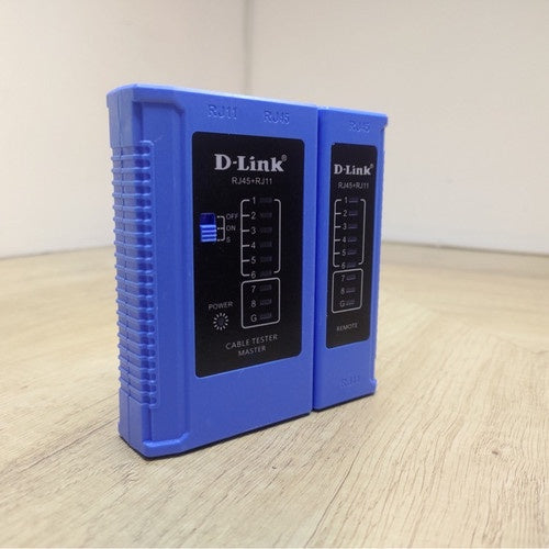 Pekanbaru Lan Tester Dlink D-Link Rj45 + Rj11 ( Free Baterai 9V)
