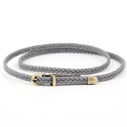 Pekanbaru Ikat Pinggang Gesper Belt Kecil Wanita Bahan Kulit Pu / Tali Pinggang Wanita / Gesper