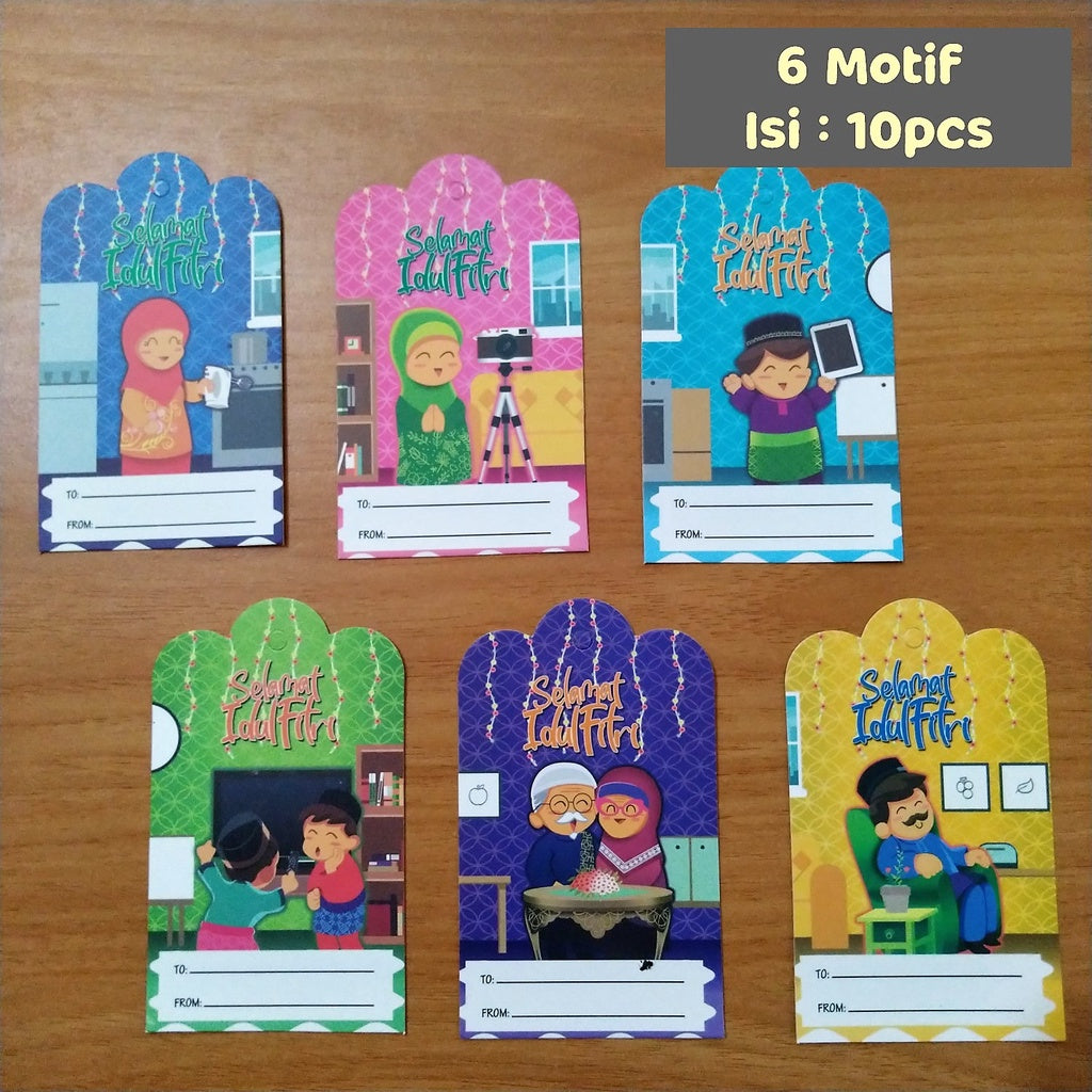Pekanbaru Hang Tag Idul Fitri / Lebaran Per Pack