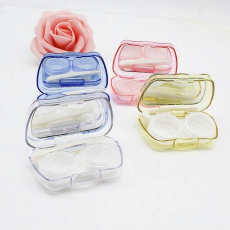 Pekanbaru Mini Travelkit Softlens/Tempat Softlens Wadah Softlens Travel Kit Softlens