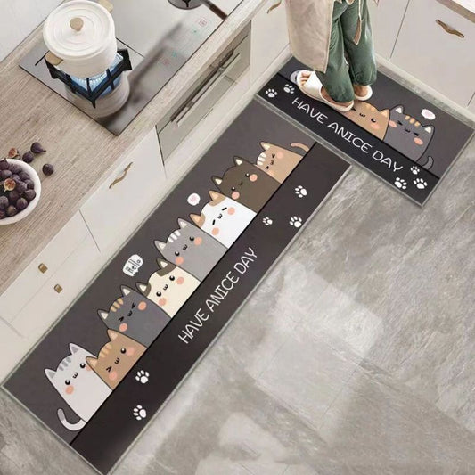 Pekanbaru (SET DIATOMITE) Keset Lantai Dapur 2 in 1 Diatomite Anti Slip  PREMIUM/Keset Kaki Anti Bau Nyerap Air Anti Bakteri/ Keset Batu Kamar Mandi