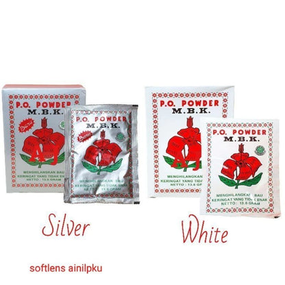 Pekanbaru Mbk M.B.K Bedak Sachet  - Putih \ Silver Mbk 13.6Gr