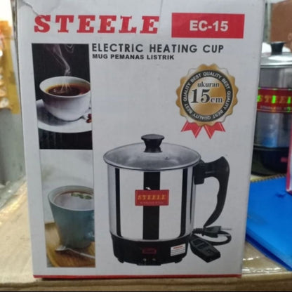 Pekanbaru Mug Elektrik Teko Listrik Stainless Steele / Itami Steele Pemanas Air Steele / Itami Steele / Happy Fun