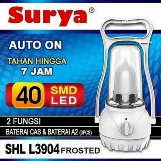 Pekanbaru Lampu Emergency Surya L3904 / L3903 Lampu Darurat Surya 40 Smd