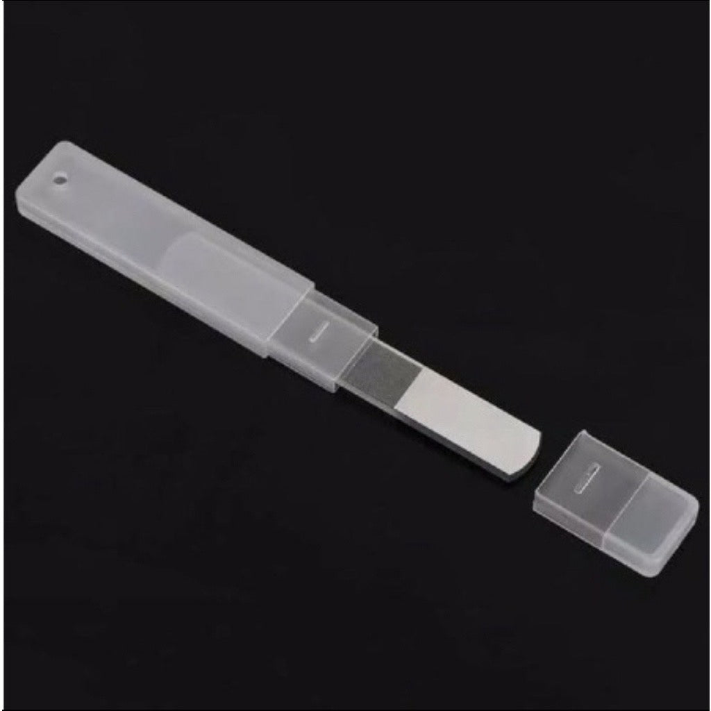 HR- PENGIKIR KUKU KIKIR KUKU PENGKILAP KUKU PERAPI KUKU NAIL FILE BUFFER NANO GLASS