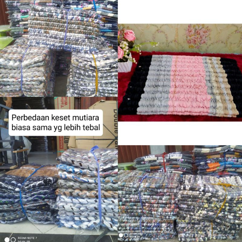 Keset Kaki Premium Tebal Ukuran 40 x 60 cm / Keset Mutiara Tebal/ Keset Kamar Mandi