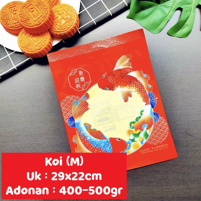 Pekanbaru Plastik Mooncake / Kue Bulan Non-Seal Ukuran Xl Per Pcs