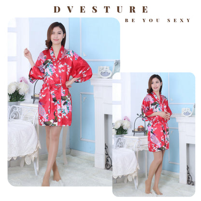 Pekanbaru Lingerie Seksi Kimono Set All Size Korea Style Set D-104