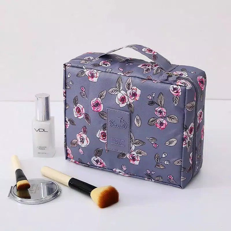 HR-Tas Kosmetik Multifungsi Kosmetik Pouch Tas Make Up Monopoly Makeup Multi Pouch Travel Import Murah Viral Souvenir Pesta Hadiah Kondangan