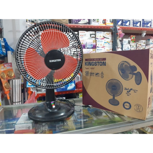 Pekanbaru Kipas Angin Duduk Kingston / Yasaka / Mastap / Carslan 12 Inch / Desk Fan Meja Lantai Murah