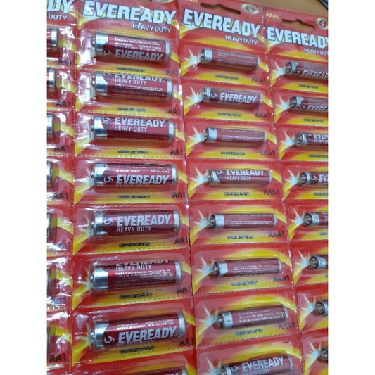 Pekanbaru Baterai Eveready Aaa / Aa / A3 / A2 Heavy Duty Merah