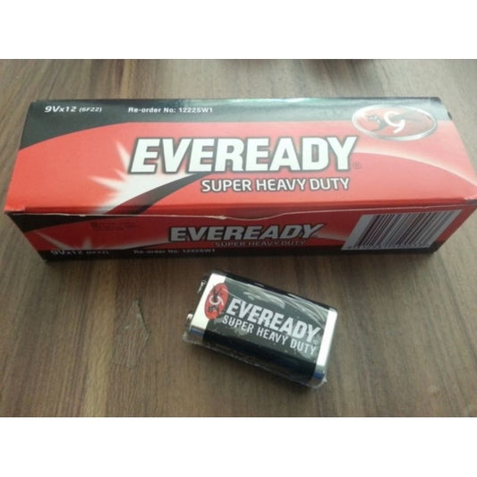 Pekanbaru Baterai Eveready Kotak 9 V Hitam Super Heavy Duty