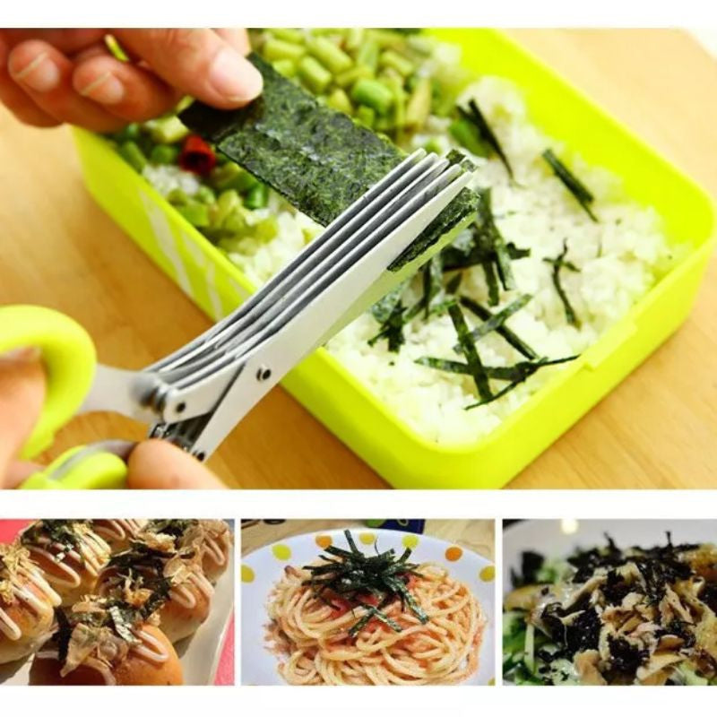 Gunting Sayur 5 Lapis | Gunting Serbaguna | Gunting Dapur Multifungsi