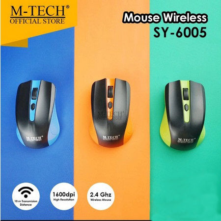 Pekanbaru Mouse Wireless M-Tech Sy-6005
