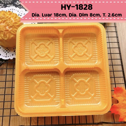 Pekanbaru Mika Tray Mooncake / Kue Bulan Petak Sekat Per Pack