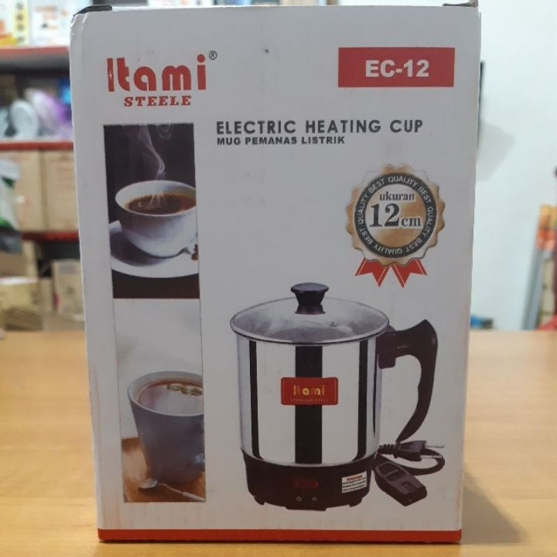 Pekanbaru Mug Elektrik Teko Listrik Stainless Steele / Itami Steele Pemanas Air Steele / Itami Steele / Happy Fun