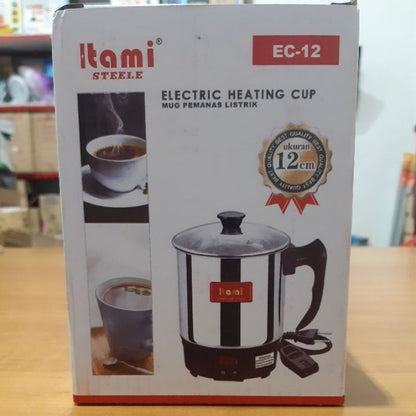 Pekanbaru Mug Elektrik Teko Listrik Stainless Steele / Itami Steele Pemanas Air Steele / Itami Steele / Happy Fun