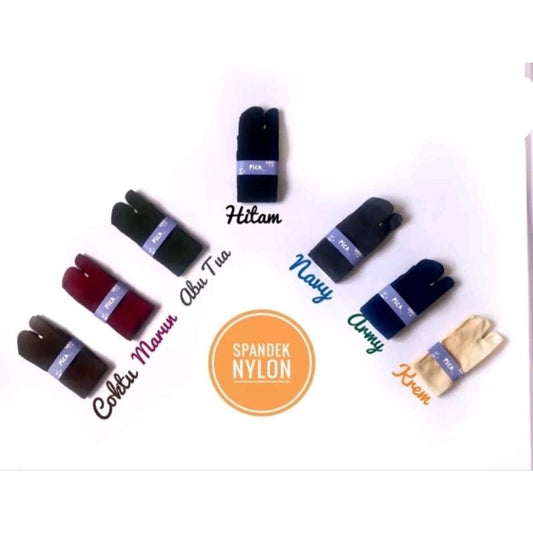 Pekanbaru Kaos Kaki Jempol Muslimah Polos Warna/ Kaos Kaki /Kaus Kaki Muslimah