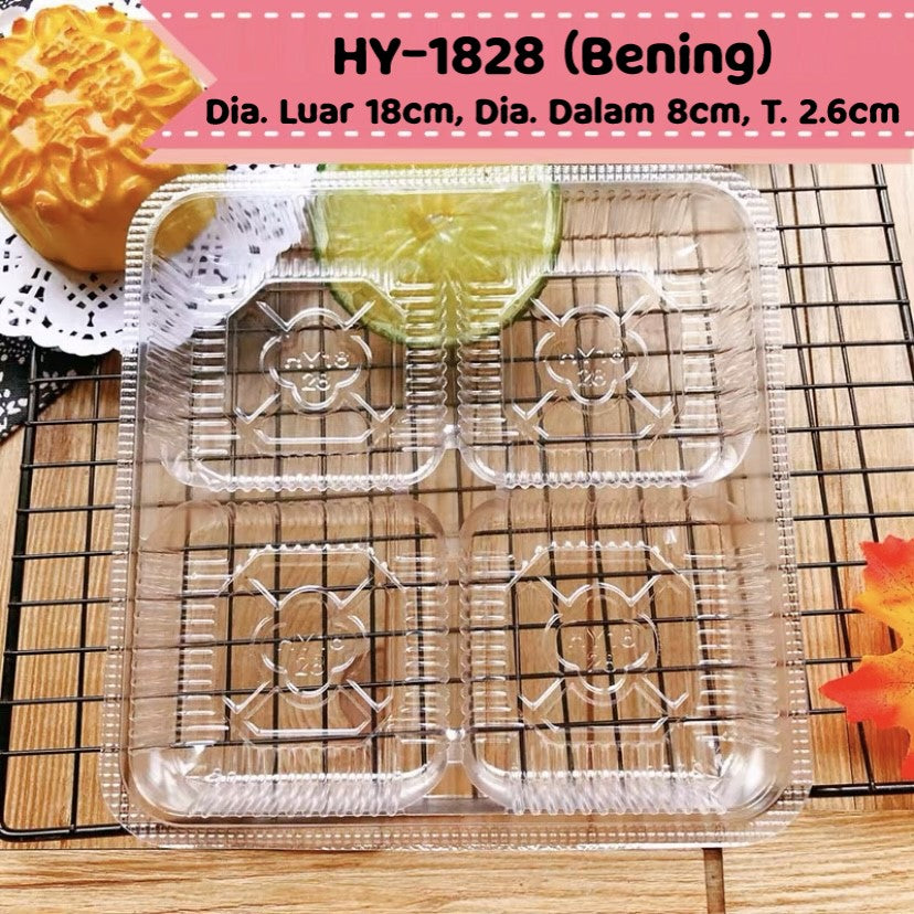 Pekanbaru Mika Tray Mooncake / Kue Bulan Petak Sekat Per Pack