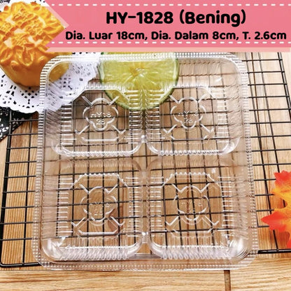 Pekanbaru Mika Tray Mooncake / Kue Bulan Petak Sekat Per Pack