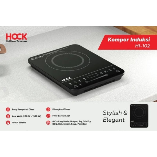Pekanbaru Kompor Hock Induksi Hi-102 / Kompor Induksi Hock Hi 102 / Kompor Listrik Hock