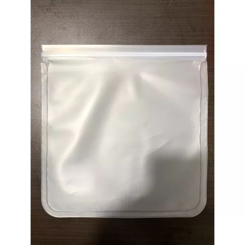 Pekanbaru Plastik Kulkas Penyimpanan Tebal Ziplock Buram Reusable Silicone