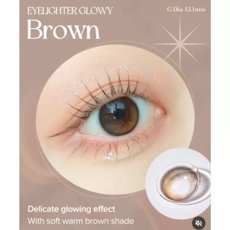 Pekanbaru Glowy By Urban/Topgel/Elcoco 14.5 Mm Normal Minus /Softlens Natural