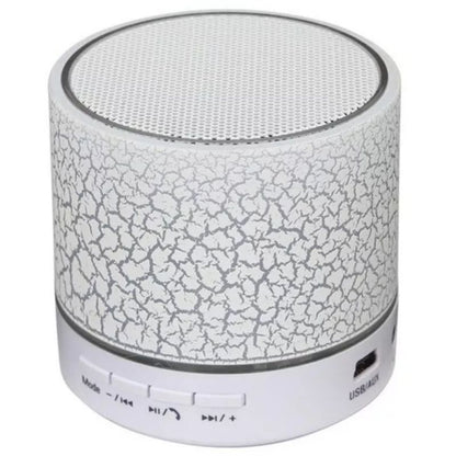 Pekanbaru Speaker Bluetooth Creck Effect ( Motif Retak ) Mini S-10 Lampu Led Super Bass
