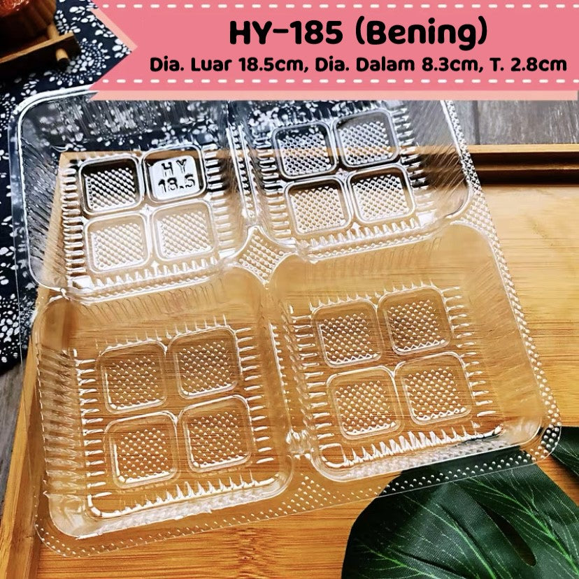 Pekanbaru Mika Tray Mooncake / Kue Bulan Petak Sekat Per Pack