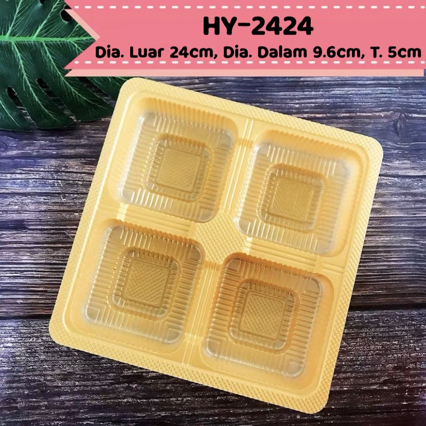 Pekanbaru Mika Tray Mooncake / Kue Bulan Petak Sekat Per Pack