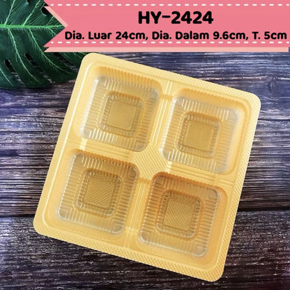Pekanbaru Mika Tray Mooncake / Kue Bulan Petak Sekat Per Pack