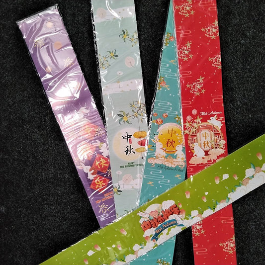 Pekanbaru Paper Belt Mooncake / Pita Kertas Kue Bulan Per Pack