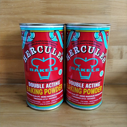Pekanbaru Hercules Double Acting Baking Powder / Pengembang Kue 450Gr