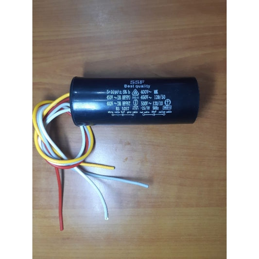 Pekanbaru Kapasitor 10Uf + 5Uf Ssf / Capasitor 10Uf+5Uf / Kapasitor 10Uf Dan 5Uf 450V