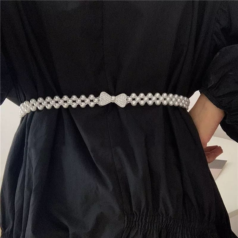 Pekanbaru Ikat Pinggang Gesper Belt Kecil Wanita Bahan Kulit Pu / Tali Pinggang Wanita / Gesper