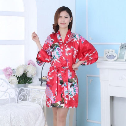 Pekanbaru Lingerie Seksi Kimono Set All Size Korea Style Set D-104